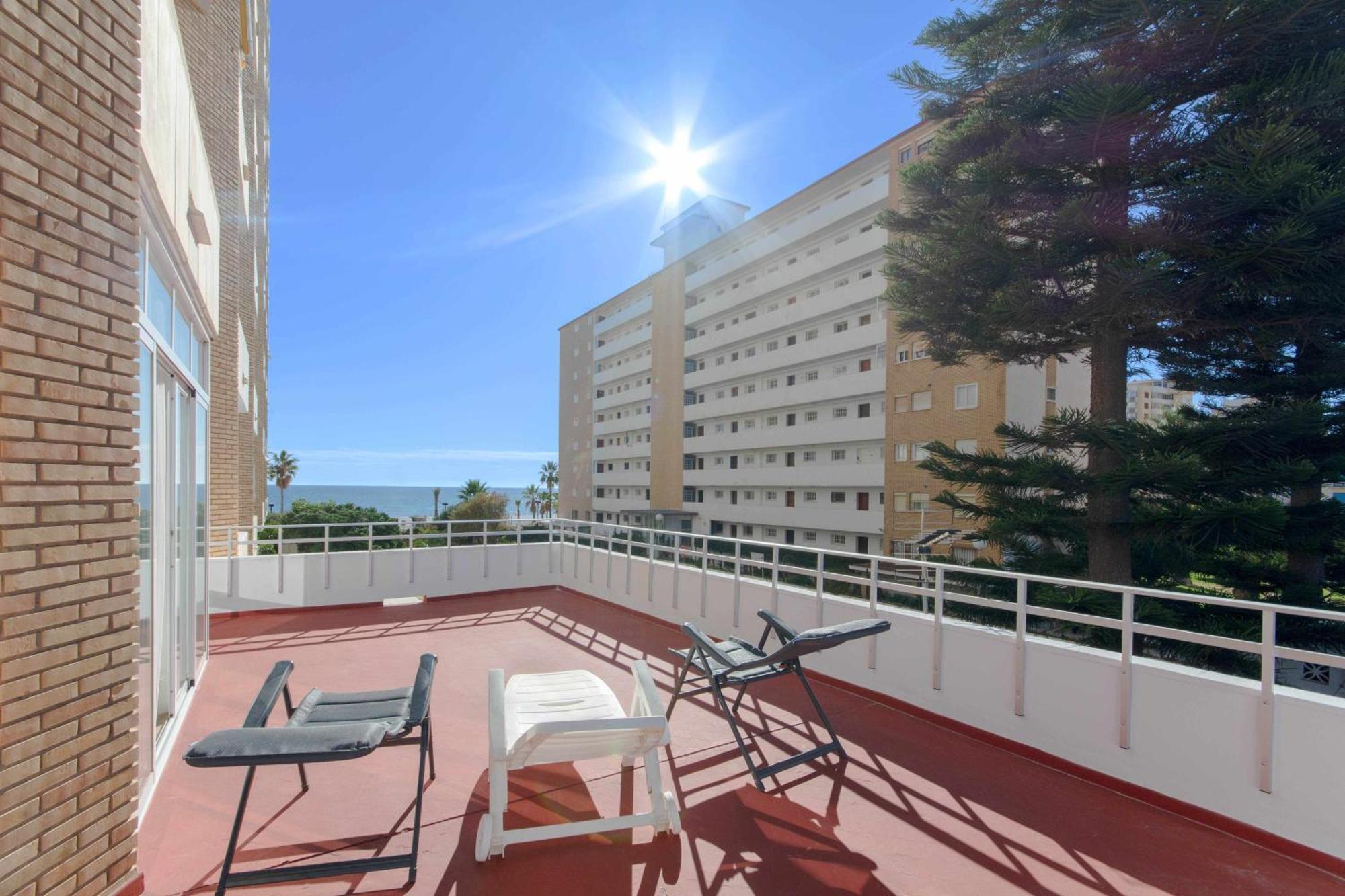 Ronda 3 Con Enorme Terraza Soleada Apartment Fuengirola Ngoại thất bức ảnh